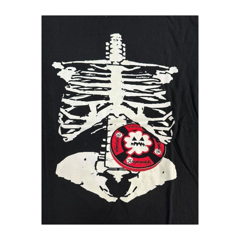 Gildan T-Shirt Mens Large Black Good Fitzgeralds Casino Las Vegas Halloween 90s - Picture 2 of 6